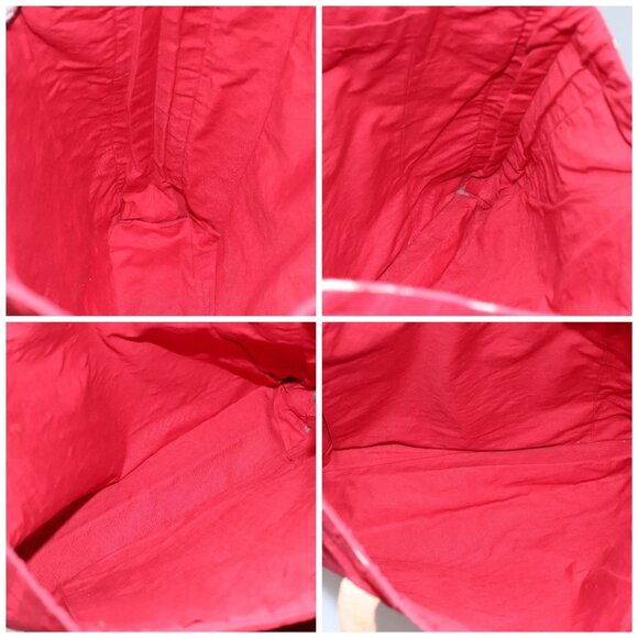 BURBERRY Shoulder Bag Canvas Red Auth ti2872 - Picture 15 of 16